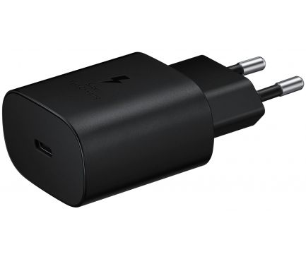 AC power supply with USB-C plug (USB3.1) PD 3.0 25W, black
SUPER FAST CHARGE
PDO: 5V 3.0A / 9V 2.77A
PPS: 3.3-5.9V 3A / 3.3-11.0V 2.25A
Packaging: blister 1 pc.