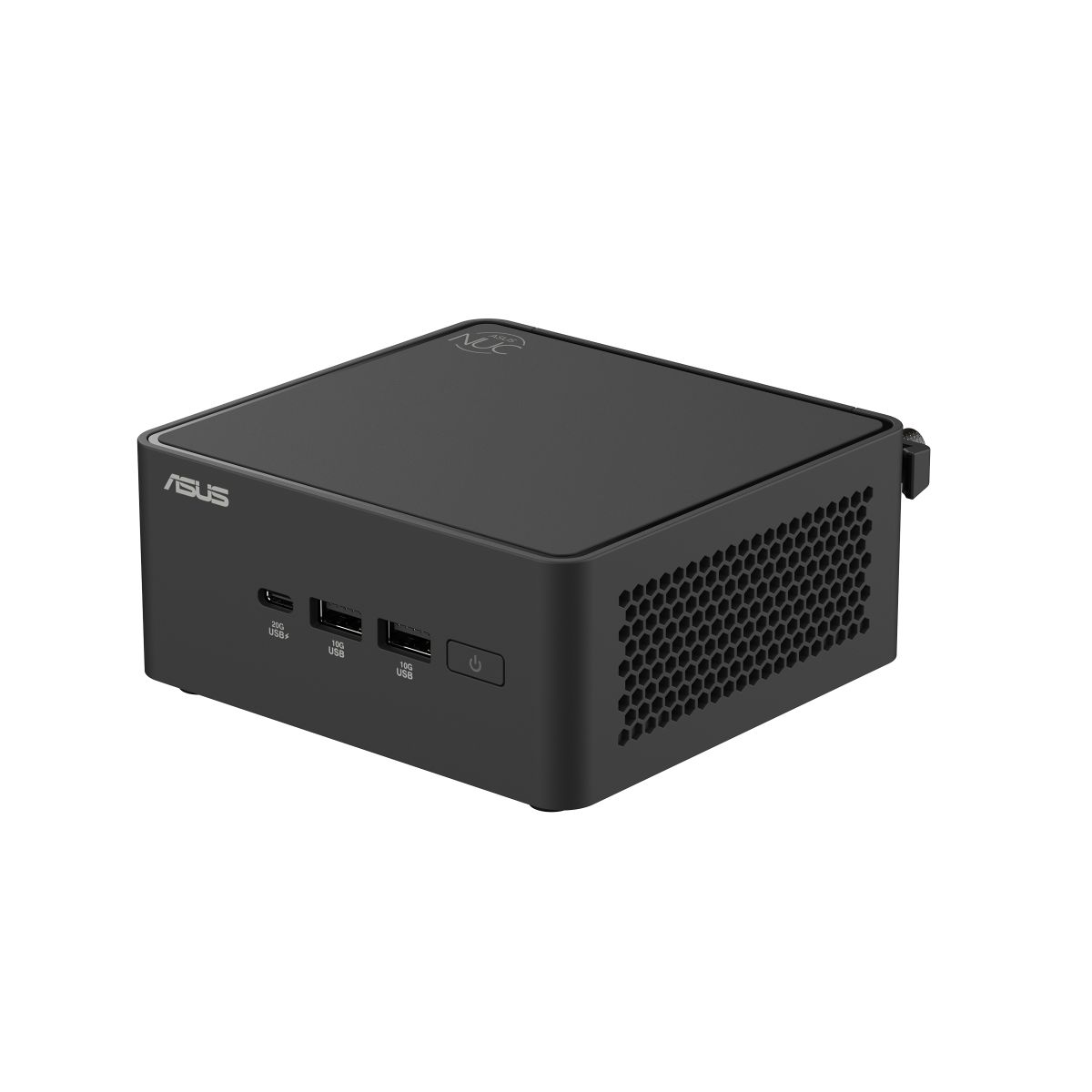 Desktop PC Asus Nuc 15 Pro Mini PC, Intel 210H (8 C / 12 T, 2.2 GHz - 4.8 GHz, 12 MB cache, 45 W), fara memorie, fara stocare, Nu, Intel Graphics Partajata, Adaptor extern 120 W, Fara sistem de operare
