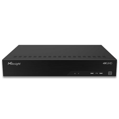 NVR Milesight 32 canale MS-N7032-G, Rezolutie inregistrare: 12MP, Rezolutie redare: 6*(30fps @8MP),8*(30fps @6MP), 9*(30fps @5MP), 12 *(30fps @4MP), 16*(30fps@3MP), 24*(30fps@1080P), 32*(30fps@720P),32 *(30fps@D1), Dual Stream HDMI & VGA Compresie video: H.265 +/H.265(HEVC)/H.264+/H.264Stocare