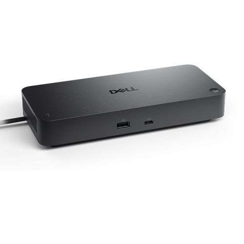 DELL PRO DOCK WD25 130W Connectivity Technology: Wired, Number of Displays Supported: 4, Host PC Management: MAC address pass-through, PXE Boot, Dock Power Button Sync, Wake-On-LAN, WLAN to LAN switch, Kernel Direct Memory Access (DMA) protection, Dock Management Features: Host PC based firmware