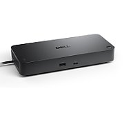 DELL PRO SMART DOCK SD25 180W Connectivity Technology: Wired, Number of Displays Supported: 4, Host PC Management: MAC address pass-through, PXE Boot, Dock Power Button Sync, Wake-On-LAN, WLAN to LAN switch, Kernel Direct Memory Access (DMA) protection, Dock Management Features: Remote firmware