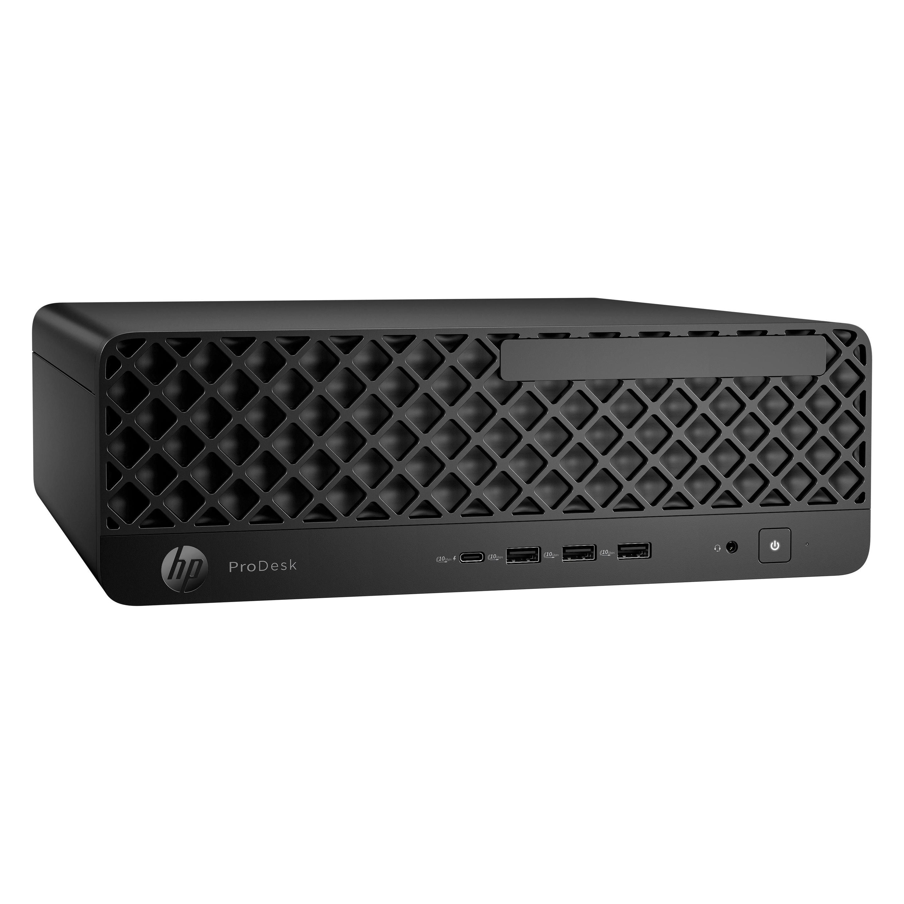 Desktop PC HP ProDesk 4 SFF G1i SFF, Intel Core ultra 5 235 (14 C / 14 T, 2.9 GHz - 5 GHz, 24 MB cache, 65 W), 16 GB DDR5, 512 GB SSD, Fara unitate optica integrata, Intel Graphics Partajata, 260 W, Windows 11 Pro