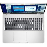 Laptop Dell Pro 16 PC16250, 16 inch 1920 x 1200, Intel Core ultra 5 235U (12 C / 14 T, 2.0 GHz - 4.9 GHz, N/A cache, N/A), 16 GB DDR5, 512 GB SSD, Intel Graphics, Windows 11 Pro, Tastatura English US, Gri