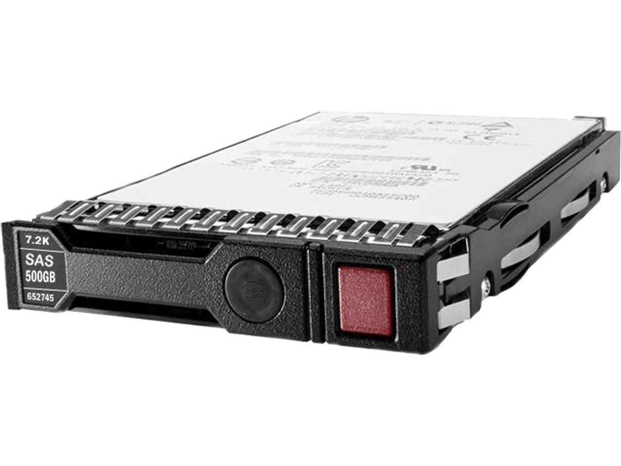 HDD server HPE 500 GB 2.5 inch SAS 6G 7200 rpm 512n, caddy HPE G8-G10 SFF