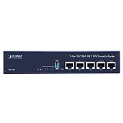 PLANET VR-100 router cu fir Gigabit Ethernet Albastru
