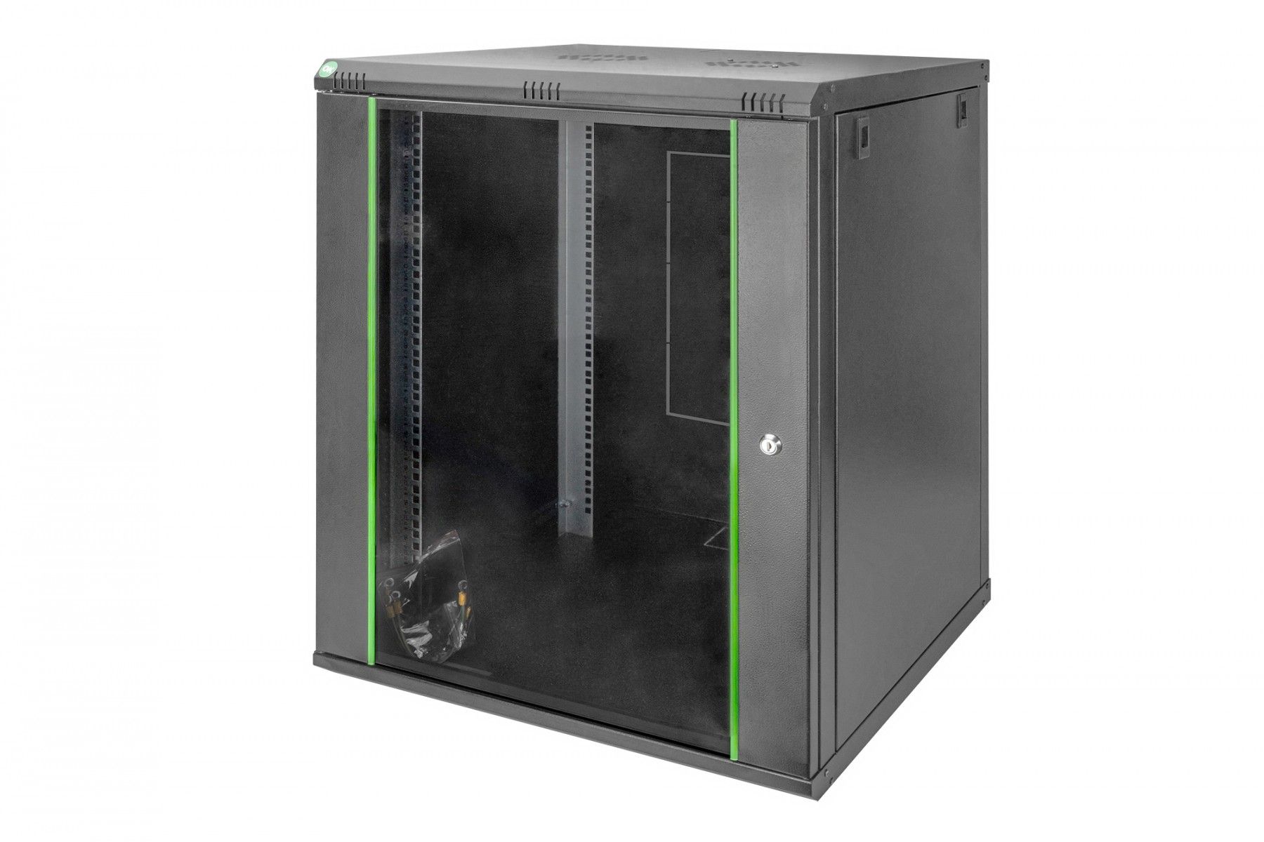 Digitus DN-19 09U-6/6-SW rack-uri 9U Raft montat pe perete Negru