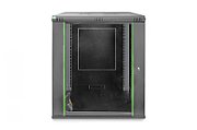 Digitus DN-19 09U-6/6-SW rack-uri 9U Raft montat pe perete Negru