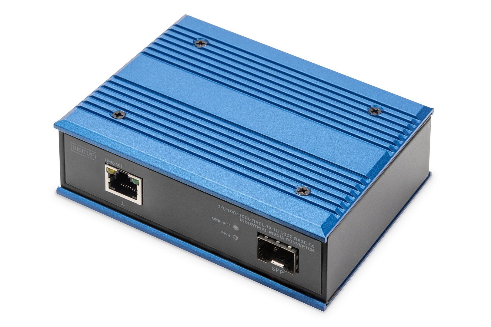 Digitus DN-652103-1 convertoare media pentru rețea 1000 Mbit/s Multimodală, Monomodală Negru, Albastru