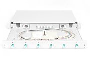 Digitus DN-96330/3 adaptoare pentru fibre optice LC 1 buc. Gri