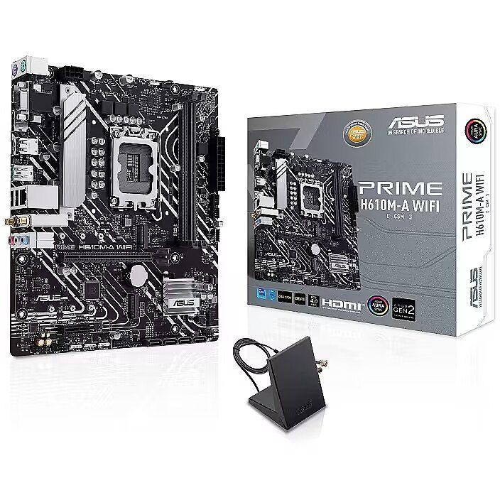 ASUS PRIME H610M-A WIFI (INTEL,1700,DDR5,mATX)