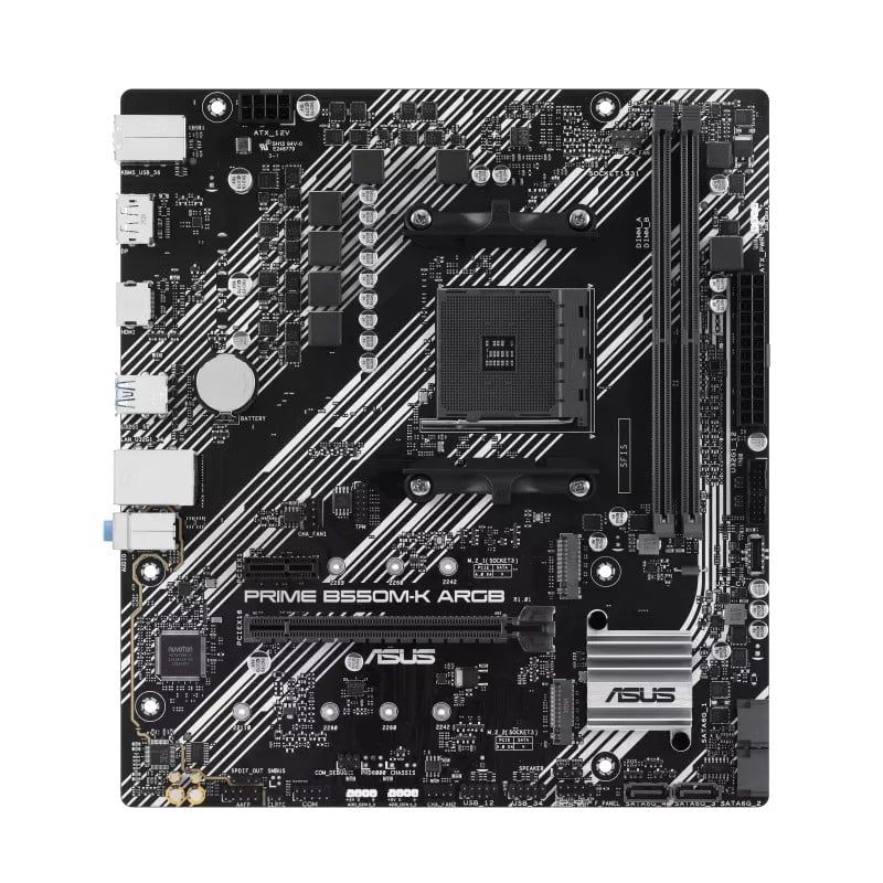 ASUS PRIME B550M-K ARGB AMD B550 Mufă AM4 micro-ATX