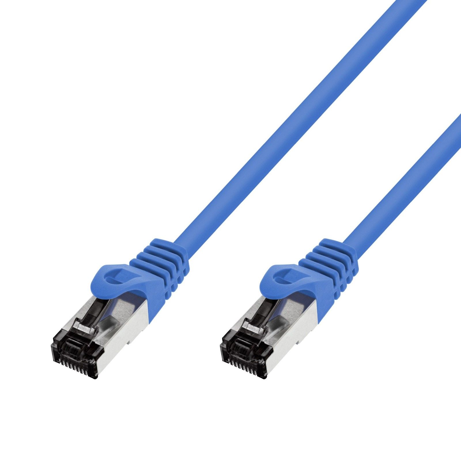 Extralink Kat.8.1 S/FTP 2m 40G Albastru | Patchcord LAN | Cu Cablu de rețea cablat