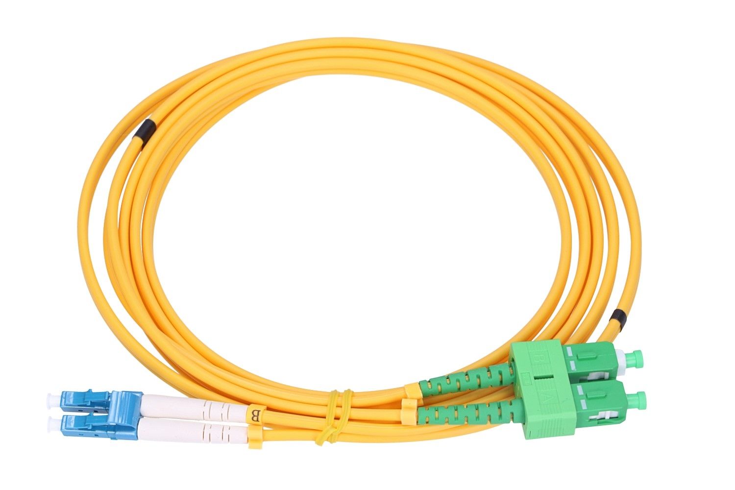 Extralink LC/UPC-LC/UPC | Patchcord | Multi-mod, OM4, Duplex, 3mm, 1m