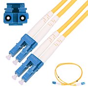 Extralink LC/UPC-LC/UPC | Patchcord | Multi-mod, OM4, Duplex, 3mm, 3m