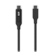 Ubiquiti UACC-Cable-USB-100W-2M-BK cabluri USB USB C Negru, Gri