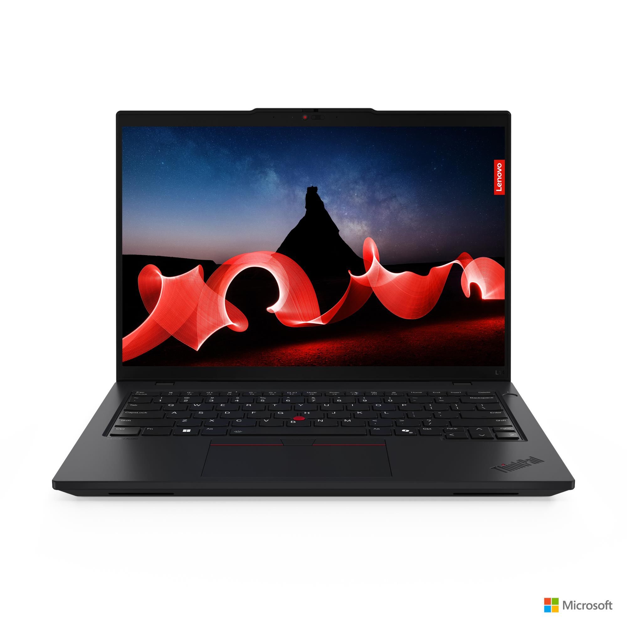 Laptop Lenovo ThinkPad L14 Gen 5 21L1003HRI, 14 inch 1920 x 1200, Intel Core ultra 5 125U (12 C / 14 T, 1.3 GHz - 4.3 GHz, 12 MB cache, 15 W), 16 GB DDR5, 512 GB SSD, Intel Graphics, Fara sistem de operare, Tastatura US, Negru