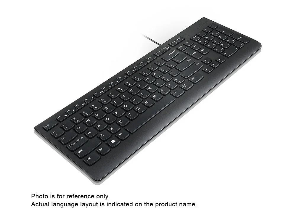 Lenovo Essential tastaturi Universală USB Cehă, Slovacă Negru