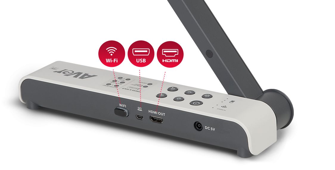 AVER M15W - Vizualizator de documente 4K  WIRELESS