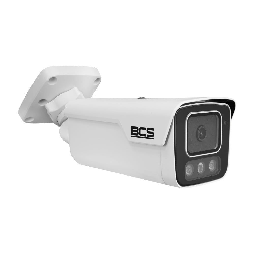 BCS BCS-P-TIP25FSR4L4-Ai2(2) Cameră IP tubulară 5MP cu tehnologia NightColor și carcasă IP67