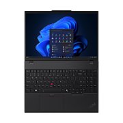 Laptop Lenovo ThinkPad T16 Gen 4 21QE0044RI, 16 inch 1920 x 1200, Intel Core Ultra 7 255U (12 C / 16 T, N/A - 5.2 GHz, 12 MB Intel® Smart Cache cache, 15 W), 32 GB DDR5, 1 TB SSD, Intel Graphics, Windows 11 Pro, Tastatura English (EU), Negru