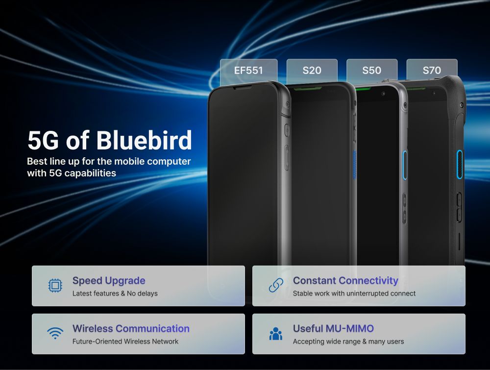 S20, GMS, 5G FR1, WWAN (EMEA, China, Japan, Brazil), Wifi 6E (a/b/g/n/ac/ax), 6 , FHD+, RAM6GB, Flash64GB, SE4710, 8MP FFC, 16MP RFC, Hot Swap, 4000mAh, 15.4Wh Std Battery, NFC, IP68, USB-C Earjack
