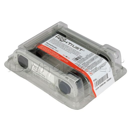 Evolis colour ribbon (monochrome), silver