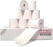Receipt Rolls, Heipa, Normal Paper, 76 mm, 70 mm, 12.7 mm, White