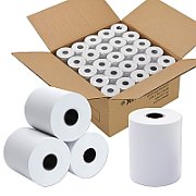 Receipt Rolls, Heipa, Thermal Paper, 80 mm, 46 mm, 12.7 mm, White