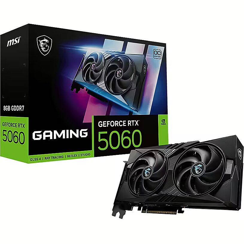 Placa video MSI GeForce RTX 5060 GAMING OC 8 GB GDDR7 128 bit