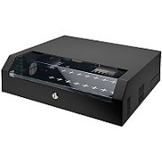 Digitus DN-19 04U-PB-B rack-uri 3U Raft montat pe perete Negru
