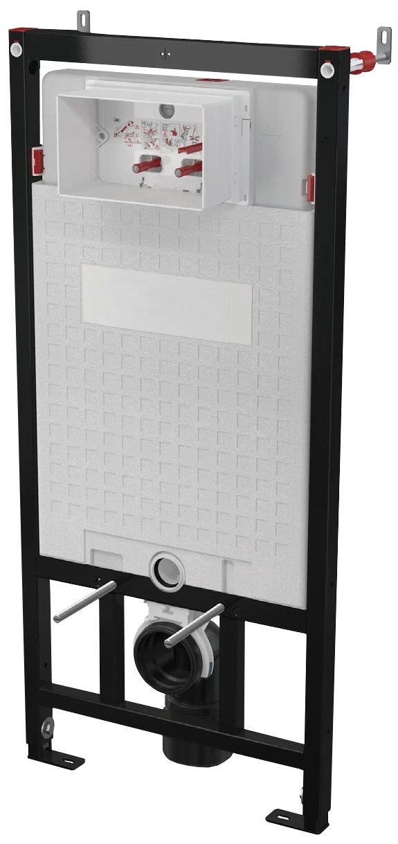 Concealed frame for wall-hung toilets