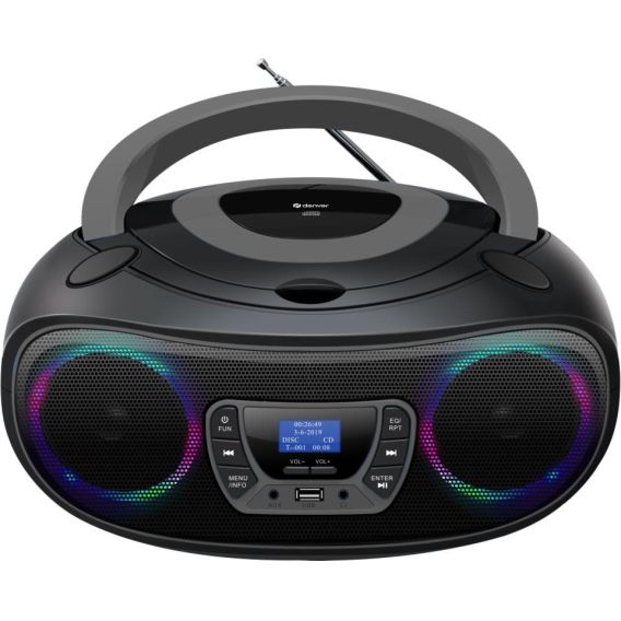 Denver TDB-212GR CD Radio Player  DAB+  FM  USB  B