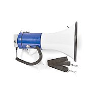 Megaphone Nedis blue/white