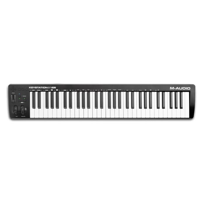 M-AUDIO Keystation 61 MK3 MIDI keyboard 61 keys USB Black  White