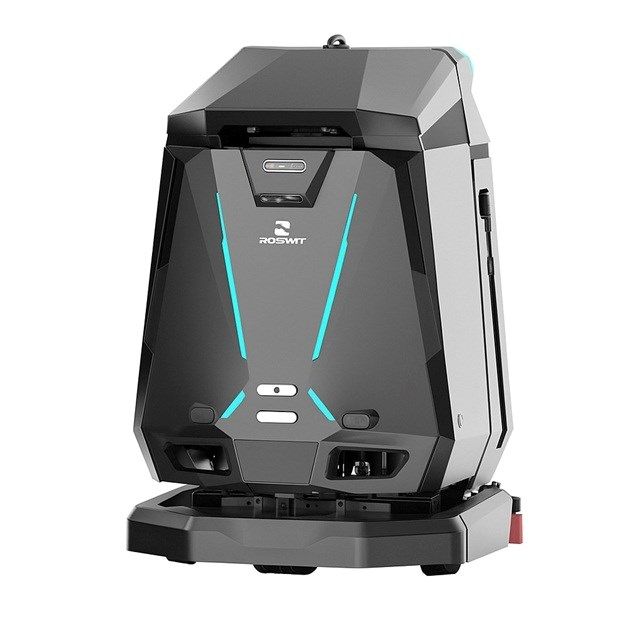 Rosiwit Skywalker 50 Professional scrubber robot + disc brush Grey