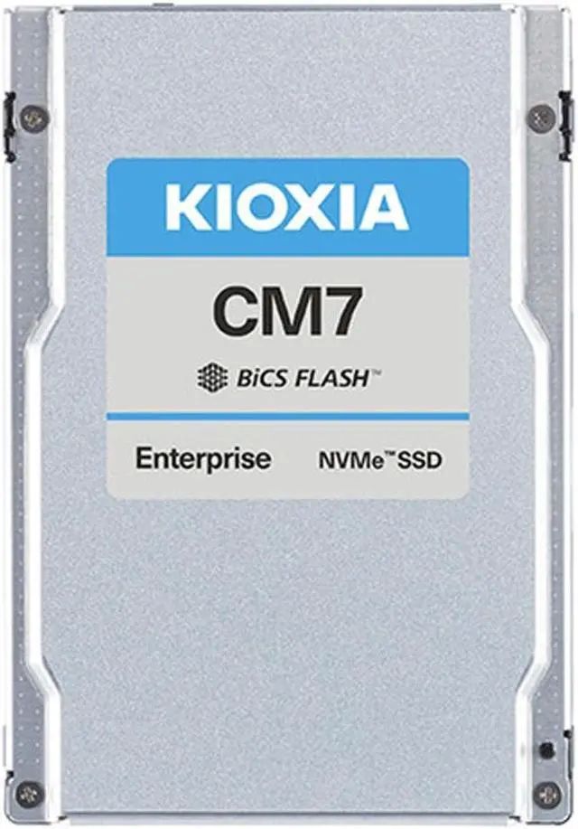 SSD server KIOXIA CM7-R 1.92 TB, 2.5 inch, PCIe 5.0 NVMe 2.0, BiCS TLC, 1.0 DWPD