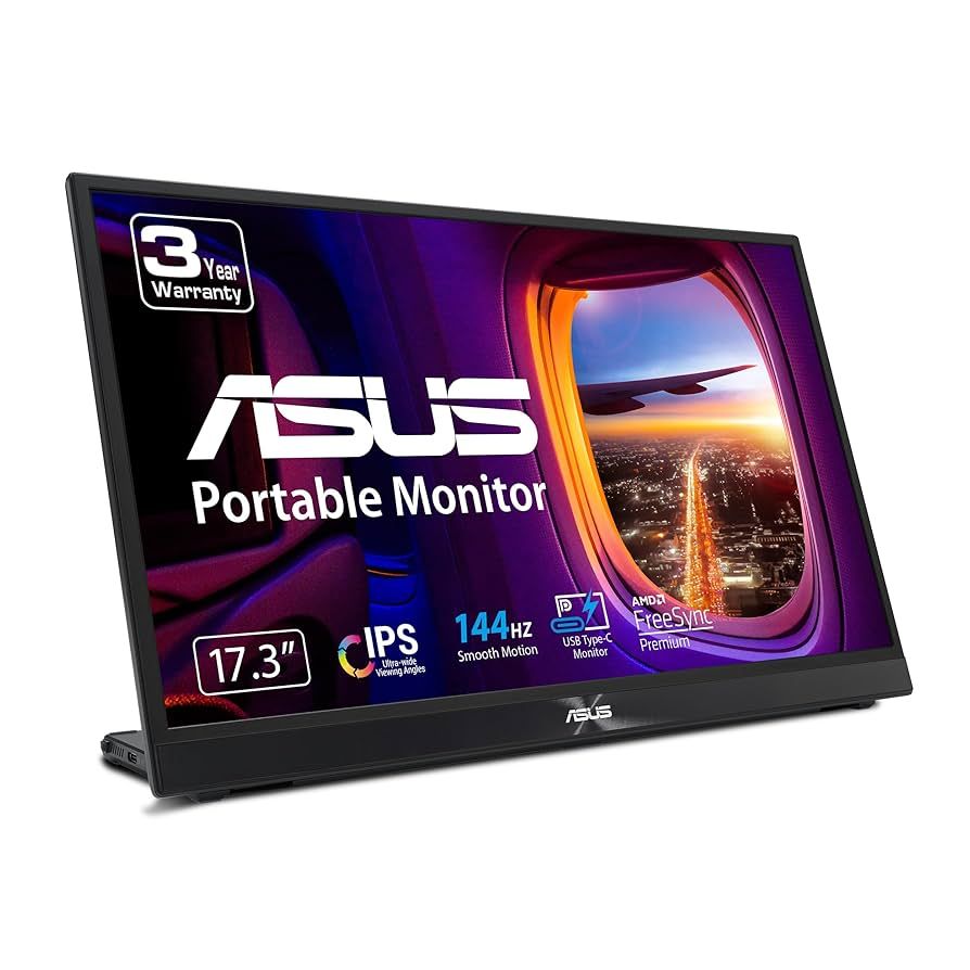 Monitor 17.3 inch Asus MB17AHG 1920 x 1080, 144 Hz