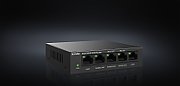 SWITCH Tenda PoE max 30W port, 5 porturi LAN/WAN Gigabit, carcasa metalica rackabil,  G0-5G-PoE  (timbru verde 2 lei)