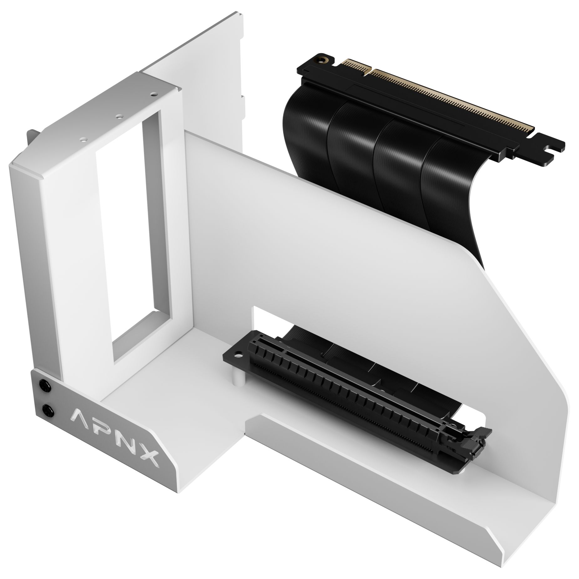 Vertical GPU Mounting Kit - White