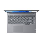 Laptop Lenovo ThinkBook 16 G8 IAL 21SK008NPB, 16 inch 1920 x 1200, Intel Core ultra 7 255H (16 C / 26 T, 2.5 GHz - 5.1 GHz, 24 MB cache, 45 W), 16 GB DDR5, 1 TB SSD, Intel Arc 140T, Windows 11 Pro, Tastatura English, Gri