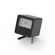 Streacom VU1-Dial - black (ST-VU1B-DIAL)