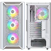 PC Case Montech XR  Midi-Tower  ATX  ARGB  White