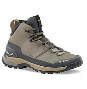 SALEWA Puez Leather Mid PTX-Bungee Cord-Onyx UK 45