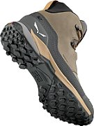 SALEWA Puez Leather Mid PTX-Bungee Cord-Onyx UK 45