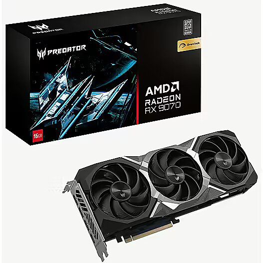 Placa video Acer Radeon RX 9070 Predator Bifrost OC 16 GB GDDR6 256 bit