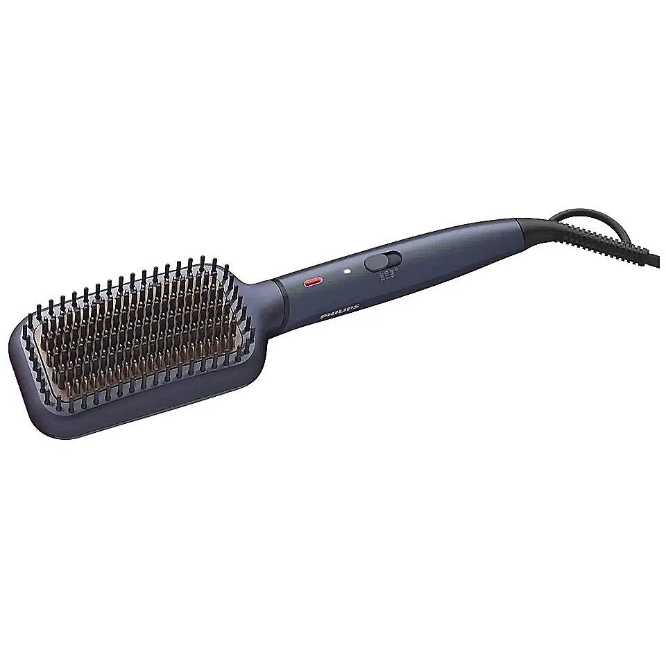 Perie termica PHILIPS BHH885/00, 3 trepte de temperatura, Tehnologie ThermoProtect, Negru, L x A x I (mm) 57x355x125
