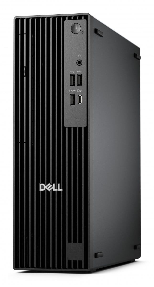 Desktop PC Dell Pro Slim QCS1250, Intel I3-14100 (4 C / 8 T, 3.5 GHz - 4.7 GHz, 12 MB cache), 8 GB RAM, 512 GB SSD, Intel UHD Graphics, Windows 11 Pro