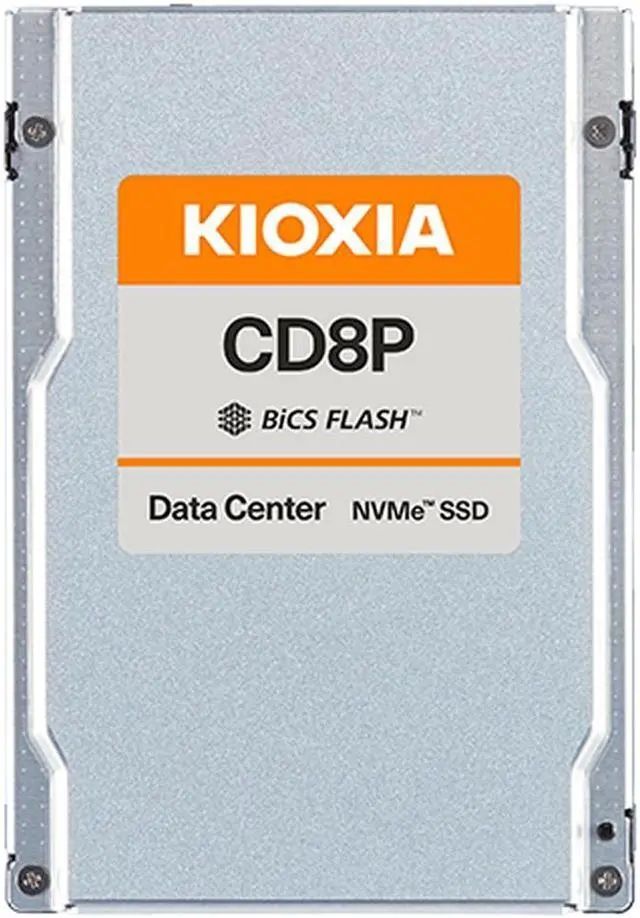 SSD server KIOXIA CD8P-R 15.36 TB, 2.5 inch, PCIe 5.0 NVMe 2.0, BiCS TLC, 1.0 DWPD