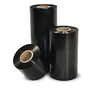 Thermal transfer ribbons, Inkanto, APR 6, Wax/Resin, 130 mm, 300 m, Out, Black
