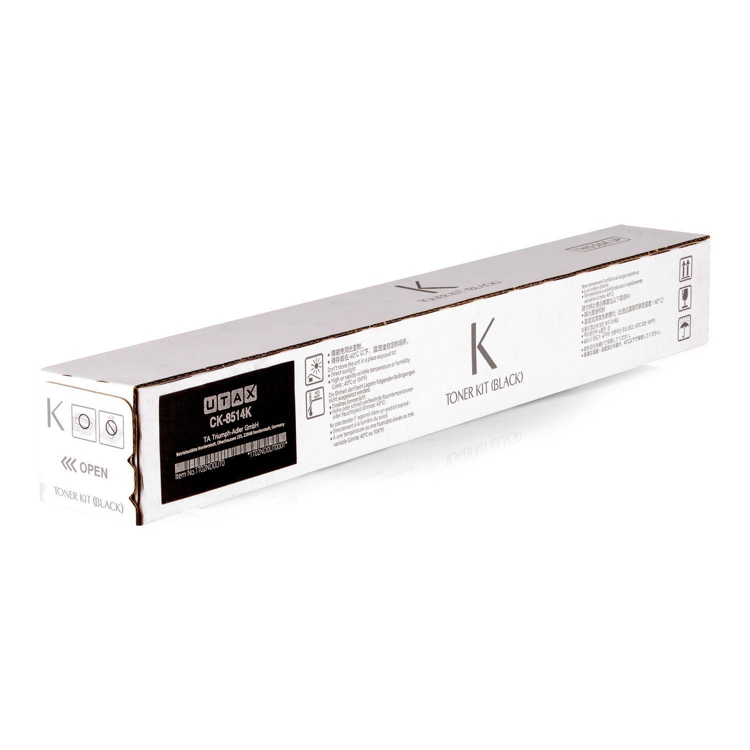 Utax Toner CK-8514K CK8514K Black Schwarz (1T02ND0UT0)